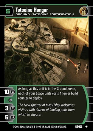 Tatooine Hangar