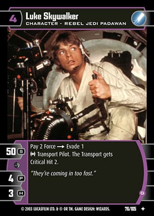 Luke Skywalker (G)