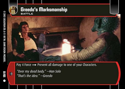 Greedo's Marksmanship