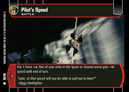 Pilot's Speed