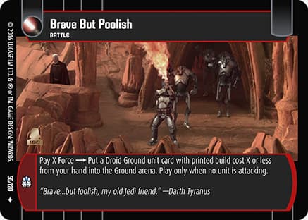 Brave But Foolish
