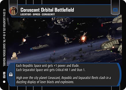 Coruscant Orbital Battlefield