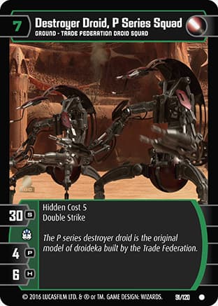 Destroyer Droid, P Series Squad