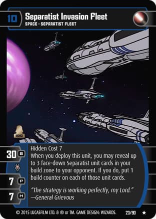 Separatist Invasion Fleet