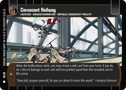 Coruscant Railway