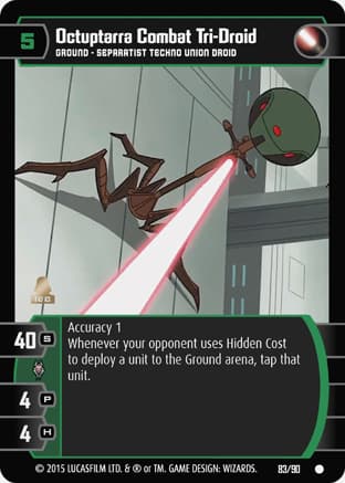 Octuptarra Combat Tri-Droid