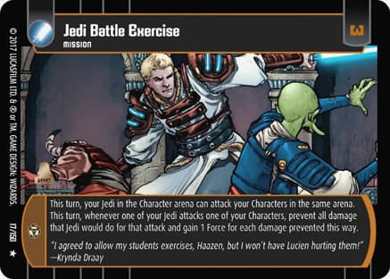 Jedi Battle Exercise