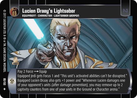 Lucien Draay's Lightsaber (A)