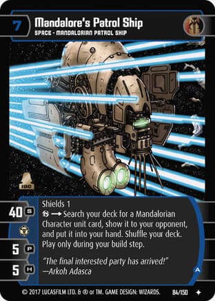 Mandalore's Patrol Ship (A)