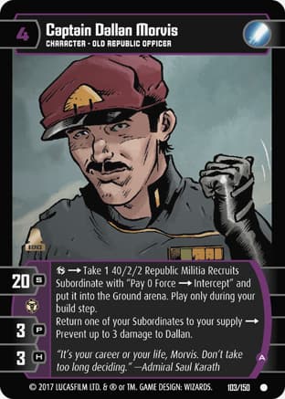 Captain Dallan Morvis (A)
