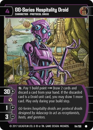 GG-Series Hospitality Droid