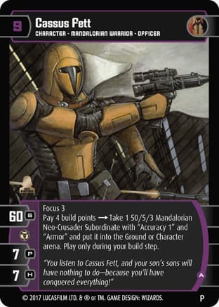 Cassus Fett (A) (Promo)
