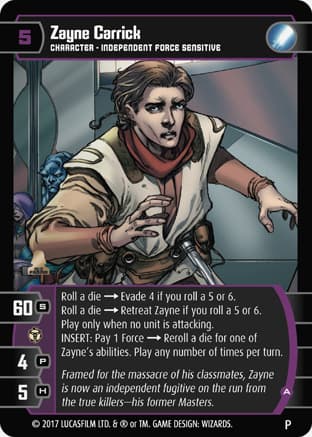 Zayne Carrick (A) (Promo)