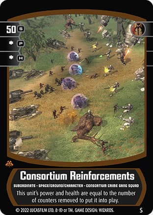 Consortium Reinforcements