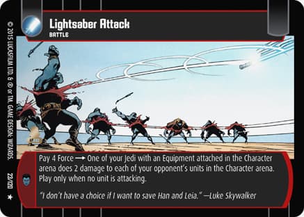Lightsaber Attack