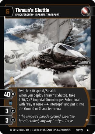 Thrawn's Shuttle (B)