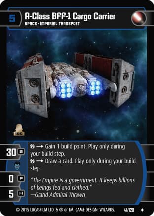 A-Class BFF-1 Cargo Carrier