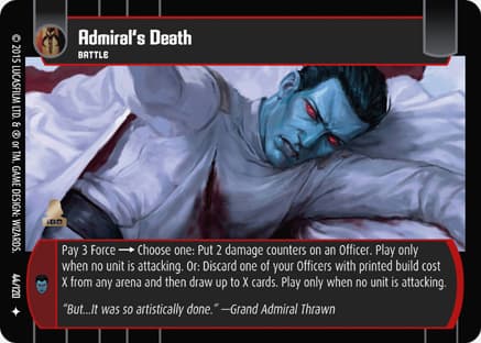 Admiral's Death