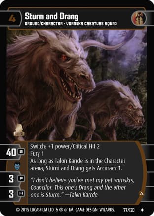 Sturm and Drang (A)
