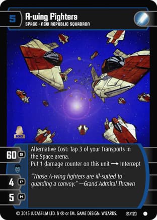 A-Wing Fighters