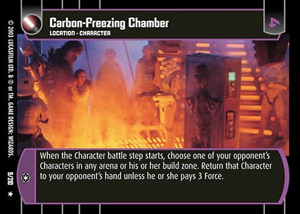 Carbon-Freezing Chamber