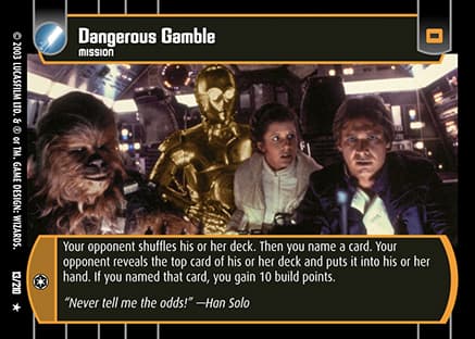Dangerous Gamble