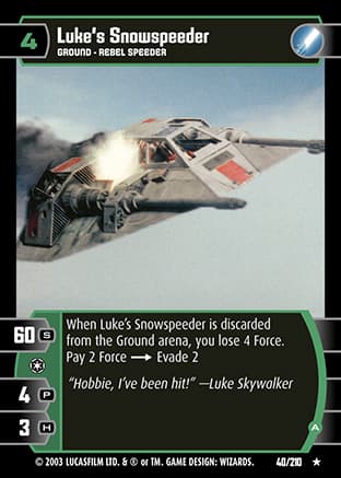 Luke's Snowspeeder (A)