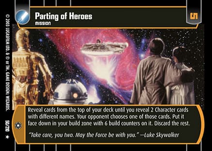 Parting of Heroes