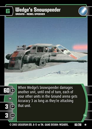 Wedge's Snowspeeder (A)