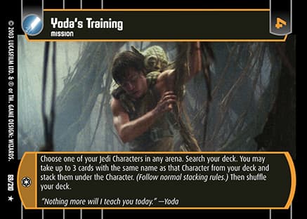 Yoda's Training