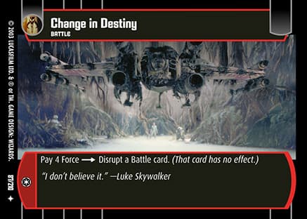 Change in Destiny