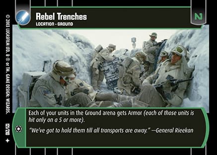 Rebel Trenches