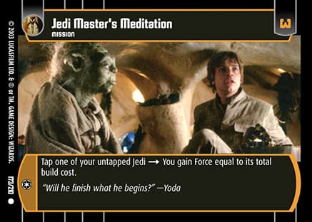 Jedi Master's Meditation