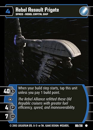 Rebel Assault Frigate