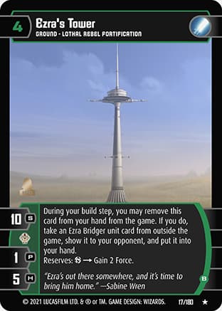 Ezra's Tower (B)