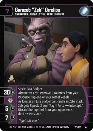 Garazeb "Zeb" Orrelios (C)