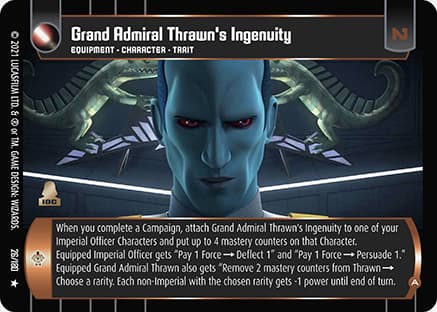 Grand Admiral Thrawn's Ingenuity (A)