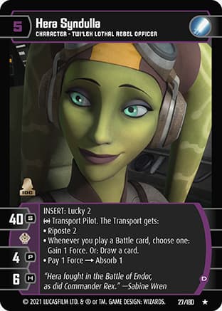 Hera Syndulla (D)