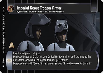 Imperial Scout Troop Armor