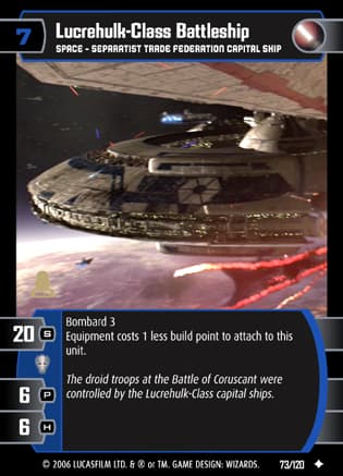 Lucrehulk-Class Battleship