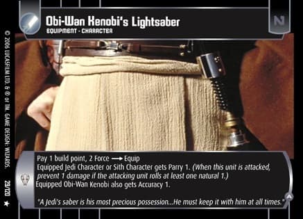 Obi-Wan Kenobi's Lightsaber (A)