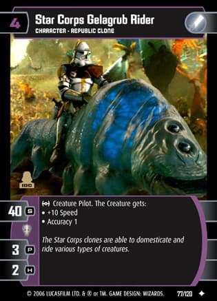 Star Corps Gelagrub Rider