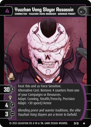 Yuuzhan Vong Slayer Assassin
