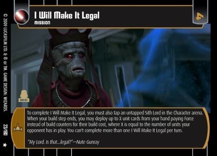 I Will Make It Legal