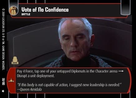 Vote of No Confidence