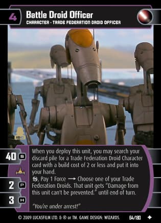 Battle Droid Officer
