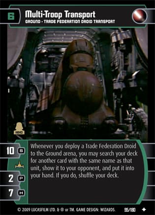 Multi-Troop Transport