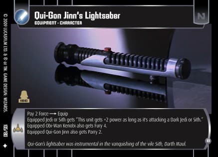 Qui-Gon Jinn's Lightsaber (B)