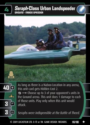 Seraph-Class Urban Landspeeder