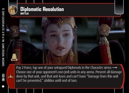 Diplomatic Resolution